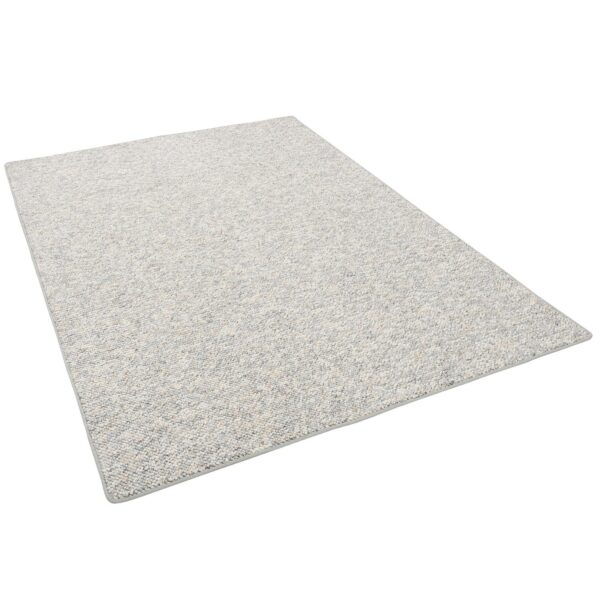 Snapstyle Luxus Woll-Optik Berber Juna Meliert Grau 200x250cm