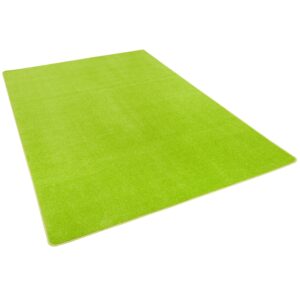 Snapstyle Trend Velours Teppich Joy Grasgrün 140x200cm