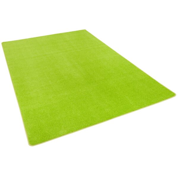 Snapstyle Trend Velours Teppich Joy Grasgrün 200x250cm