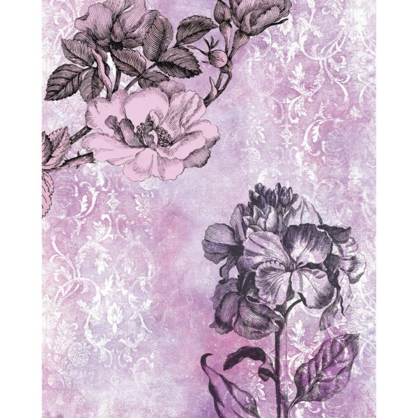 Sanders & Sanders Fototapete Barock Rosa und Lila 200 x 250 cm 611938