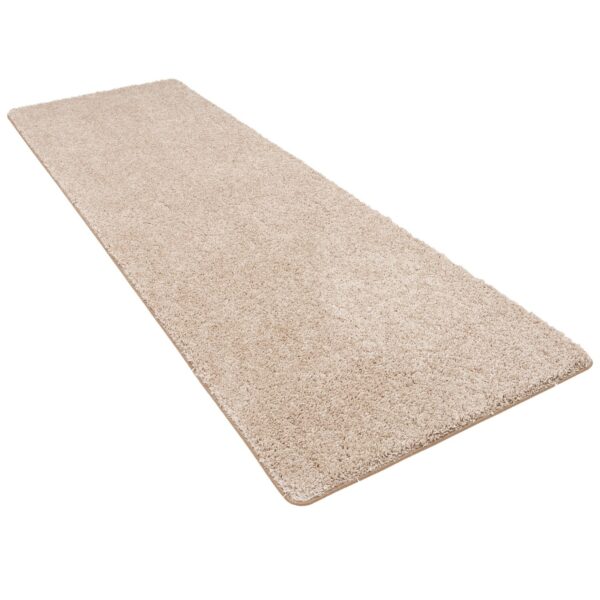 Snapstyle Luxus Hochflor Langflor Läufer Teppich Milano Beige 80x200cm