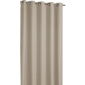 Arsvita Verdunkelungsgardine Ösen Shadow 270 cm x 245 cm Beige