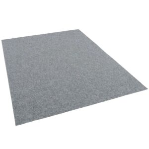 Snapstyle Kunstrasen Rasenteppich mit Noppen Kingston Grau 400x50cm