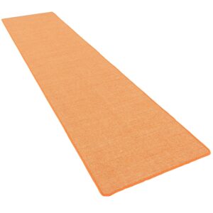 Snapstyle Sisal Natur Läufer Teppich Orange 80x240cm