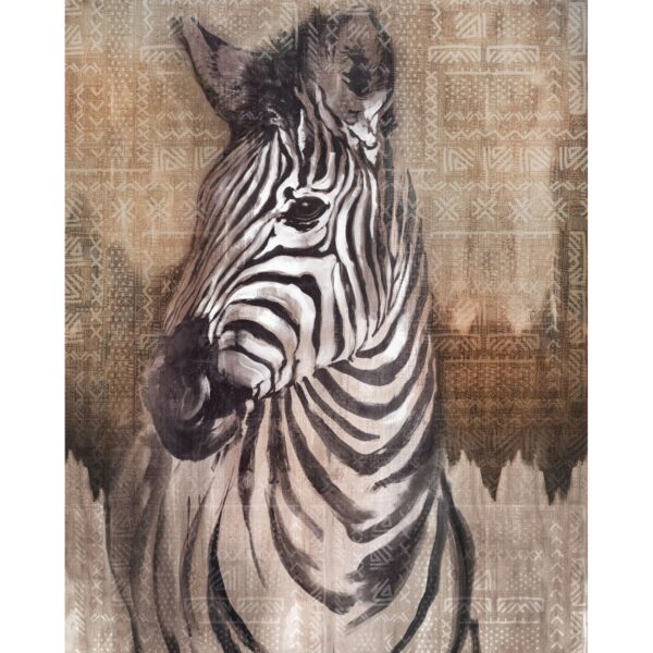 Komar Fototapete Zebras Beige und Grau 200 x 250 cm 611617