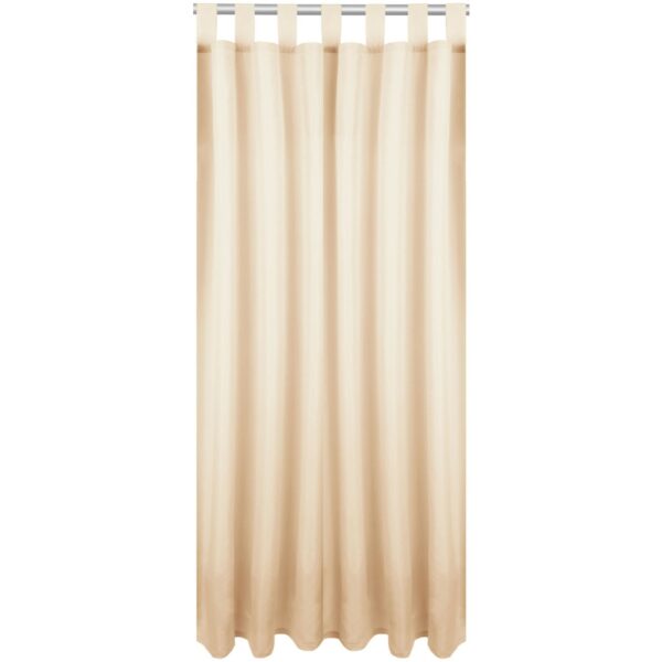 Bestlivings Dekoschal Ellen Schlaufen 140 cm x 175 cm Beige