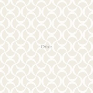 Origin Wallcoverings Tapete Grafisches Muster Weiß 53 cm x 10