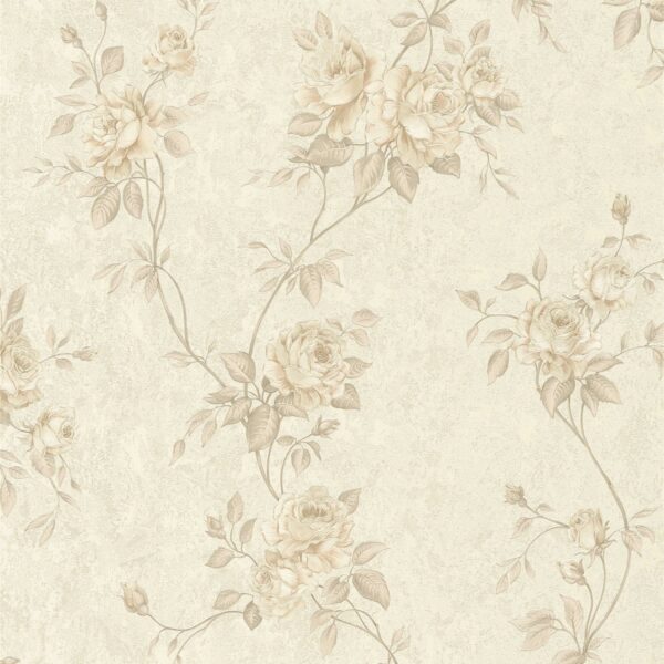 Tadessi Tapete Blumen Pino M1 No 2938 Vliestapete Braun Beige Floral Klassik