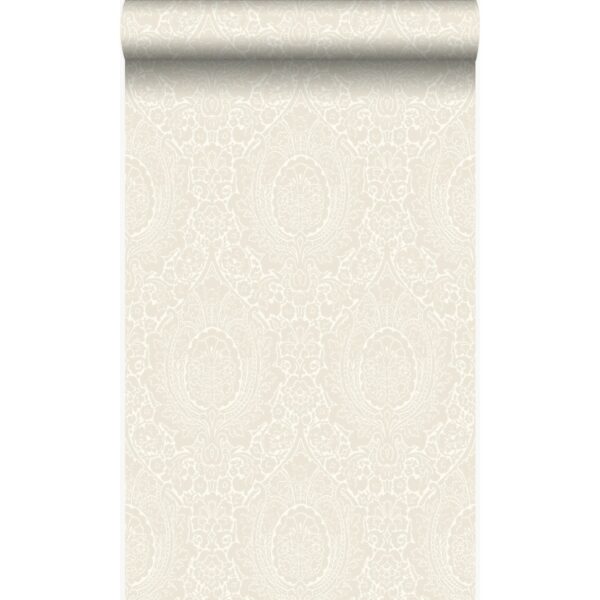 Origin Wallcoverings Tapete Ornamente Blütenweiß 53 cm x 10