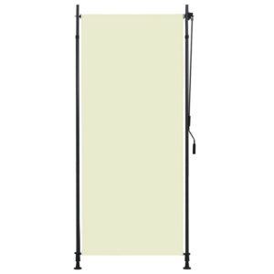 vidaXL Außenrollo 100 x 270 cm Creme