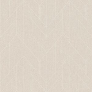 Bricoflor Beige Tapete Geometrisches Muster Metallic Vliestapete Im Art Déco Stil Ideal Für Wohnzimmer Und Schlafzimmer