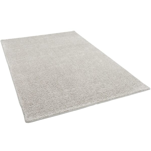 Snapstyle Hochflor Velours Teppich Mona Silbergrau 200x250cm