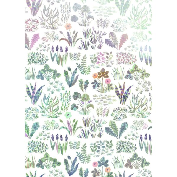 Sanders & Sanders Fototapete Wildblumen Multicolor 200 x 280 cm 612129