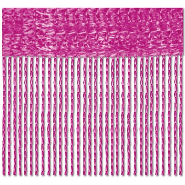 Bestlivings 2er Pack Fadenvorhang Fadengardine Gardine Vorhang 90 cm x 240 cm Pink