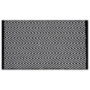 ProHome Teppiche Black & White 120 x 180 cm Zigzag