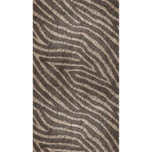 Livingwalls Fototapete Zebrastreifen Braun und Beige 159 x 280 cm AS-392361