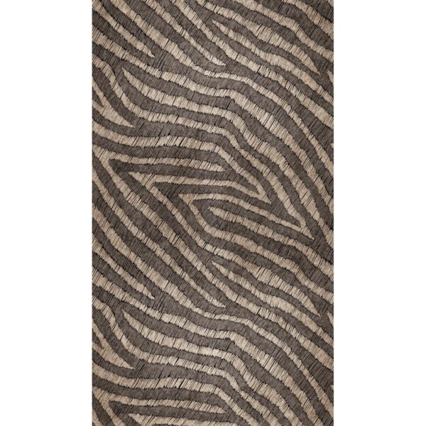 Livingwalls Fototapete Zebrastreifen Braun und Beige 159 x 280 cm AS-392361