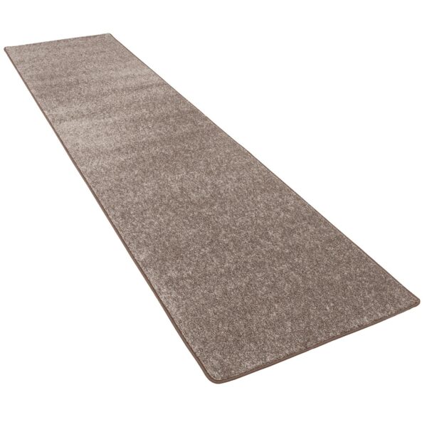 Snapstyle Hochflor Langflor Teppich Läufer Cottage Taupe 100x300cm