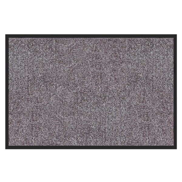 Karat Schmutzfangmatte Rhine - Sauberlaufmatte Fußmatte Türvorleger / 60 x 90 cm Beige-Grau