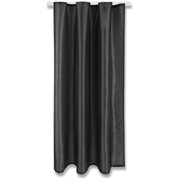 Arsvita Dekoschal Alessia Universalband Schwarz 290 cm x 245 cm