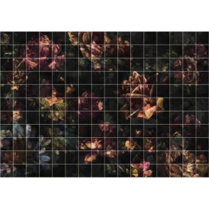 Sanders & Sanders Fototapete Blumen Multicolor 400 x 280 cm 612075