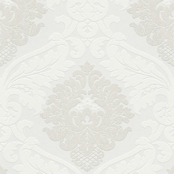 Tadessi Tapete Barock Gioele M1 No 2240 Vliestapete Beige Weiß Ornament Barocktapete