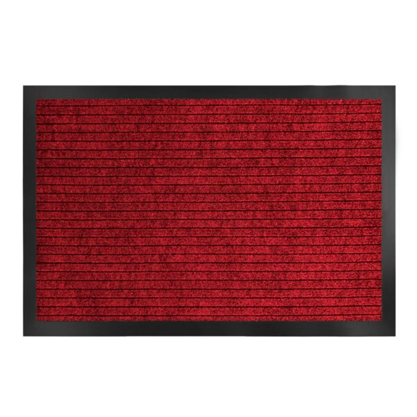 KARAT Schmutzfangmatte Dura Rutschfeste Türmatte Rot 150 x 180 cm