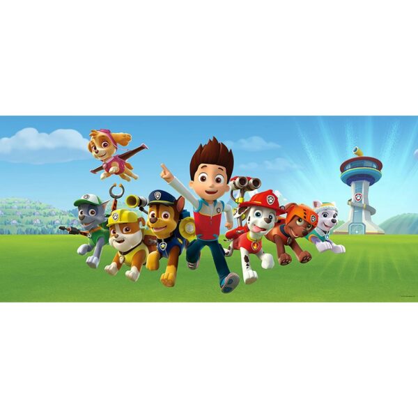 Sanders & Sanders Poster Paw Patrol Blau und Grün 1.7 x 0.75 m 601275