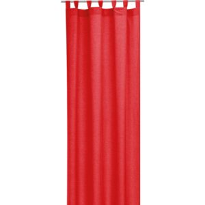 Bestlivings Dekoschal Joy 140 cm x 245 cm Schlaufen Rot