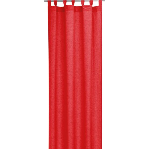 Bestlivings Dekoschal Joy 140 cm x 245 cm Schlaufen Rot