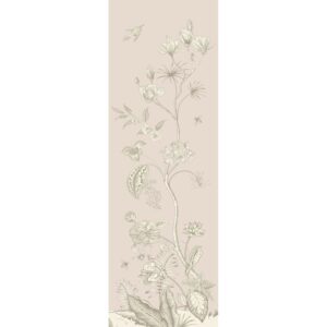 Sanders & Sanders Poster Blumenmuster Beige 2