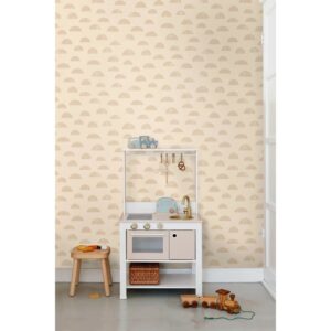 ESTAhome Tapete Grafisches Motiv Beige 0.53 x 10.05 m 139735