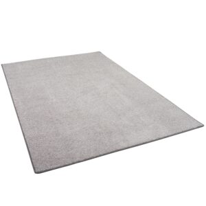 Snapstyle Luxus Soft Velours Teppich Shine Taupe 200x200cm