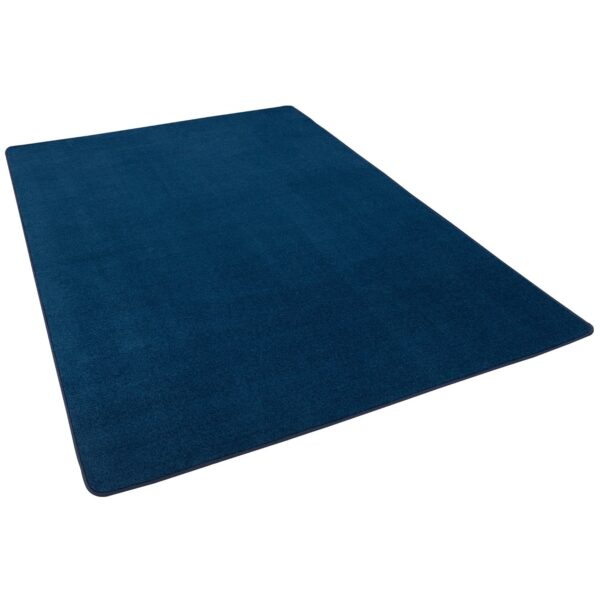 Snapstyle Trend Velours Teppich Joy Dunkelblau 200x250cm