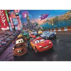 Disney Fototapete Cars Multicolor 254 x 184 cm 612276