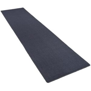 Snapstyle Sisal Natur Läufer Teppich Blau 80x320cm