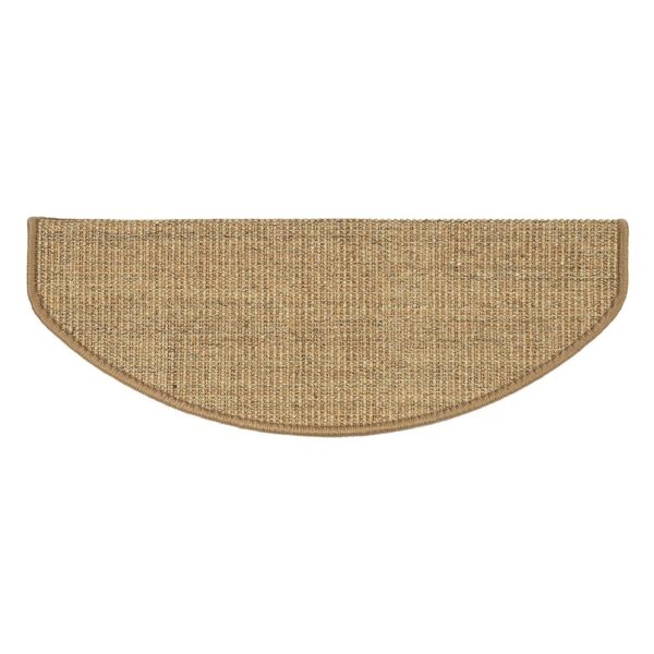 Karat Stufenmatte Sisal Pure Nature Selbstklebend Kork Halbrund 19 x 56 cm