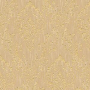 Tadessi Tapete Barock Giulia M1 No 2178 Vliestapete Gold Beige Ornament Barocktapete