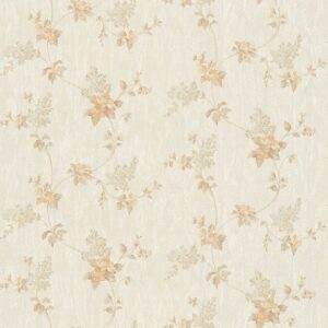 Tadessi Tapete Blumen Valentin M1 No 2957 Papiertapete Beige Creme Floral Klassik