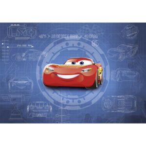 Disney Fototapete Cars Blau und Rot 368 x 254 cm 612227