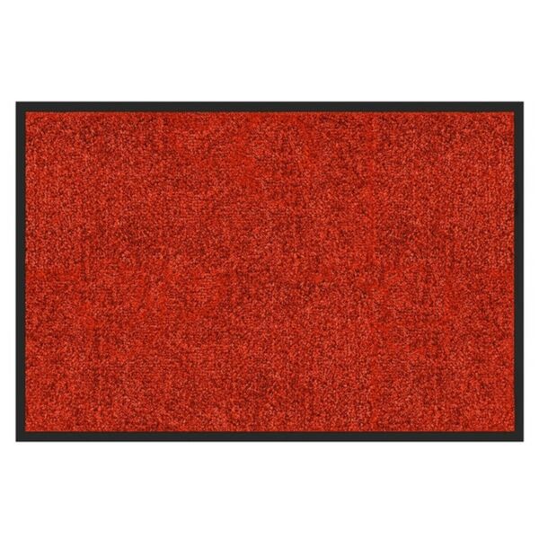 Karat Schmutzfangmatte Rhine - Sauberlaufmatte Fußmatte Türvorleger / 135 x 200 cm Rot