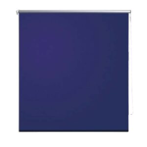 vidaXL Verdunkelungsrollo Rollo 120 x 230 cm Blau