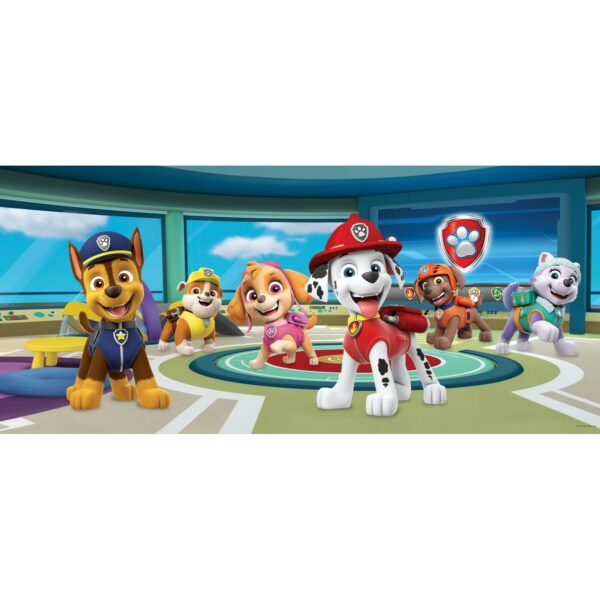 Sanders & Sanders Poster Paw Patrol Blau Grün und Rot 1.7 x 0.75 m 601276