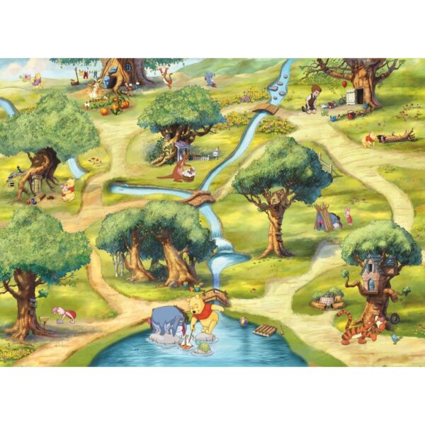 Disney Fototapete Wald Grün 254 x 184 cm 612290