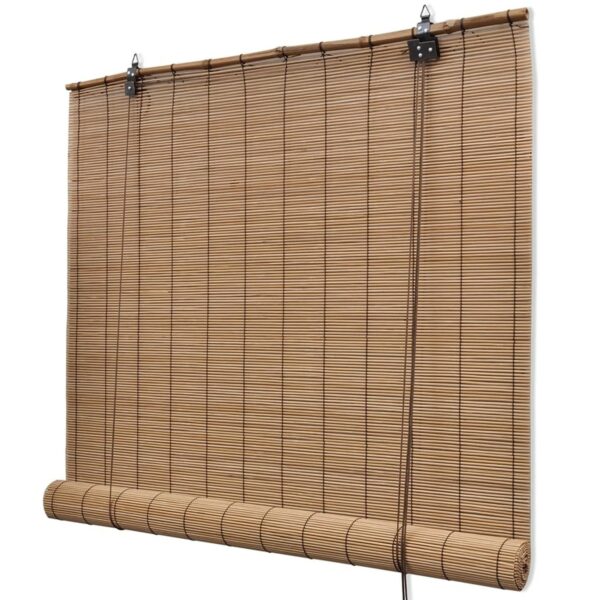 vidaXL Braunes Bambusrollo 150 x 220 cm