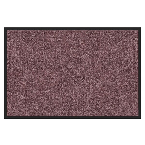 Karat Schmutzfangmatte Rhine - Sauberlaufmatte Fußmatte Türvorleger / 90 x 600 cm Lila