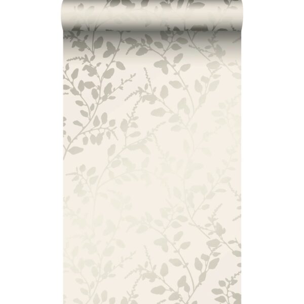 Origin Wallcoverings Tapete Blätter Beige 53 cm x 10