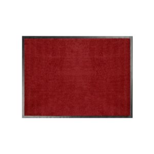 KARAT Fußmatte Performa Effektive Flüssigkeitsaufnahme Universal Rot 90 x 120 cm