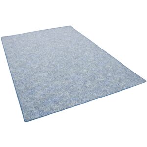 Snapstyle Schlingenteppich Memory Meliert Blau 80x160cm