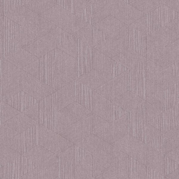 Bricoflor Rosa Metallic Tapete Geometrisches Muster Malve Vliestapete Elegant Ideal Für Schlafzimmer Altrosa Wandtapete